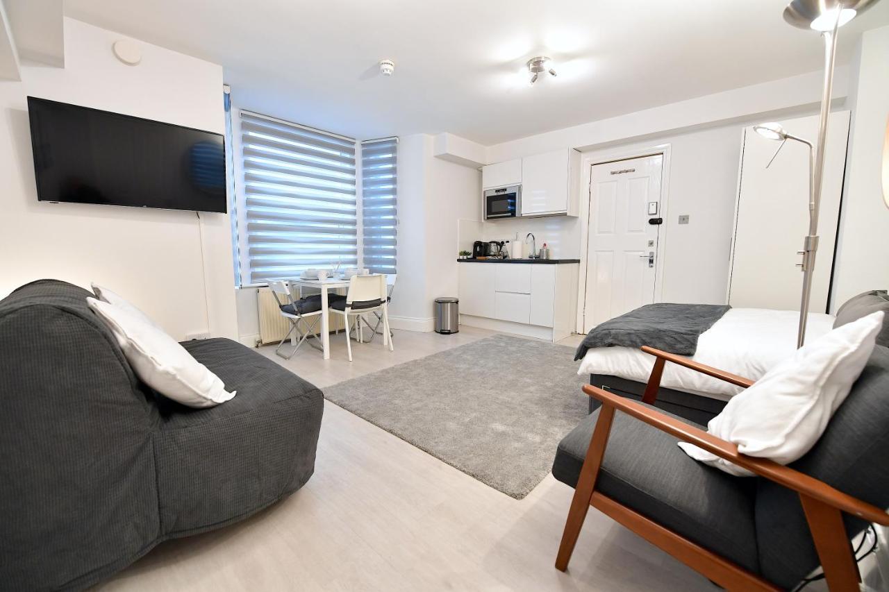 Stylish Studios By Luxestays Shepherds Bush Londra Exterior foto